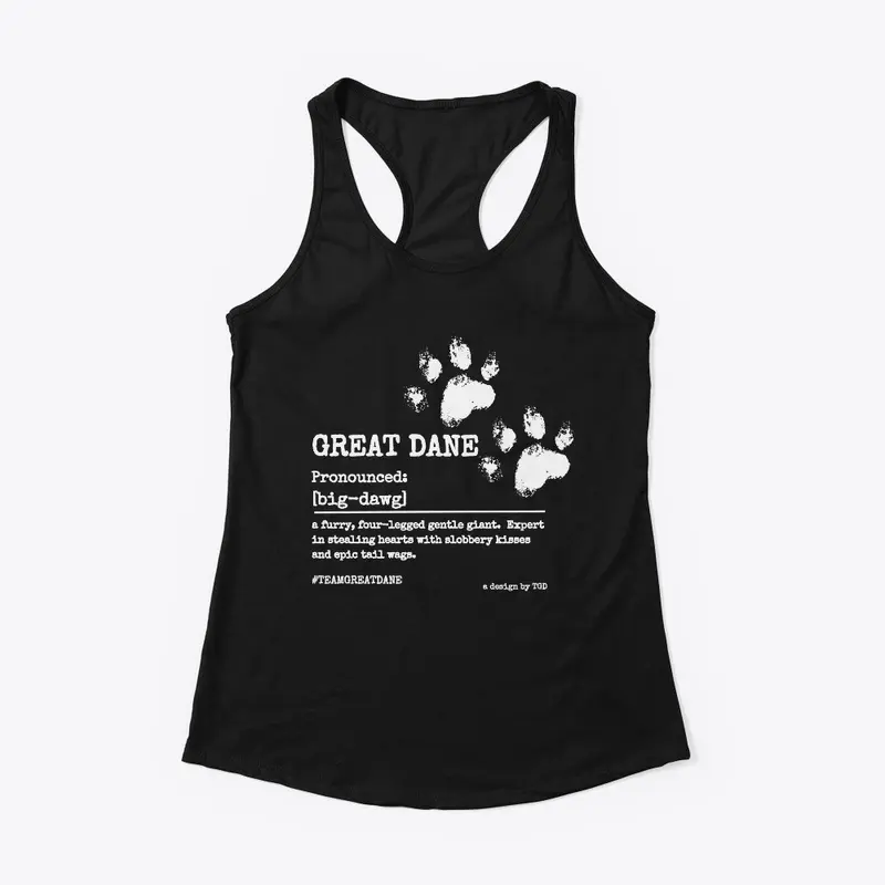 Great Dane Definition (wht)