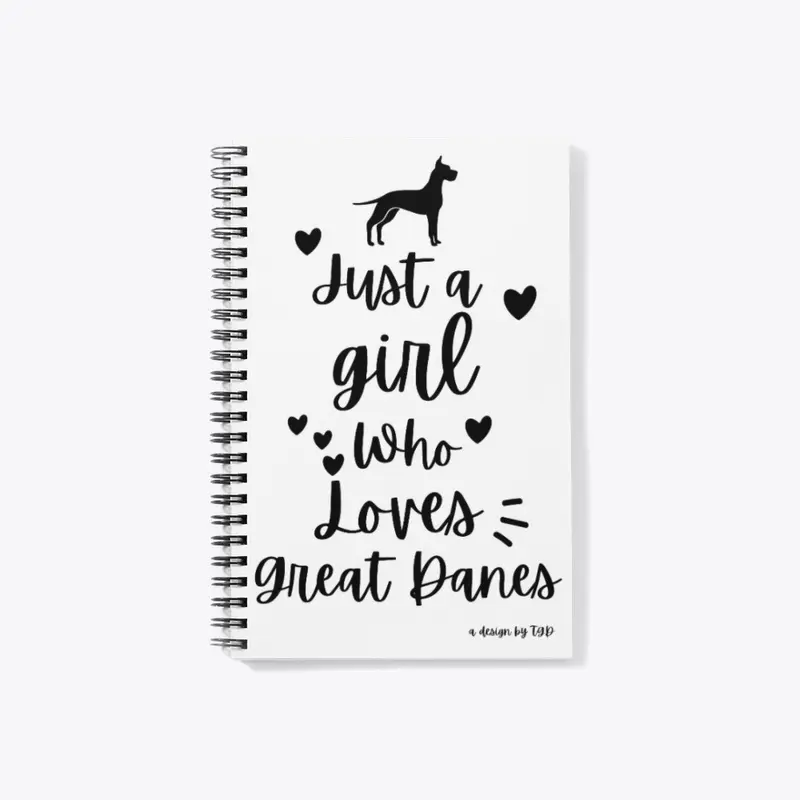 Just a girl who loves Great Danes.