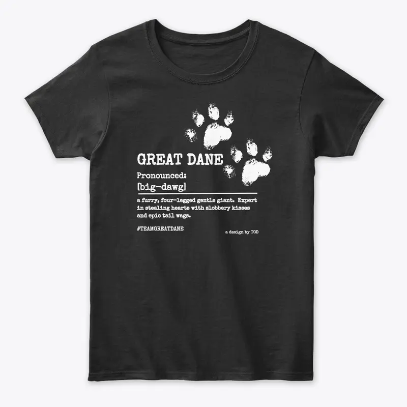 Great Dane Definition (wht)